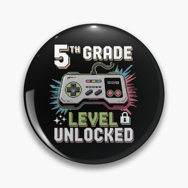 Item preview, Level 5th Grade Unlocked Back To School First Day Boys Girls designed and sold by joyouartArt.