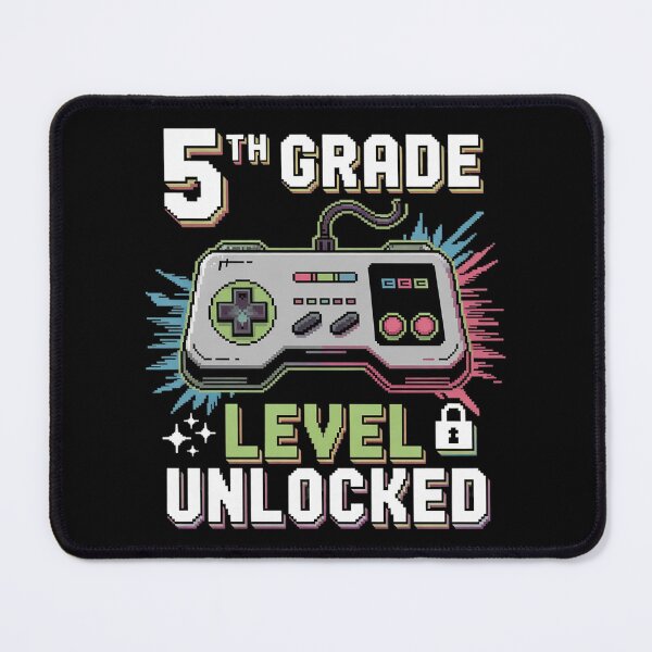 Item preview, Level 5th Grade Unlocked Back To School First Day Boys Girls designed and sold by joyouartArt.