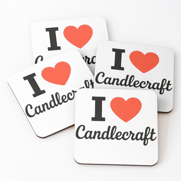Item preview, I Love Candlecraft | Artisan Candle Making Typography | Cozy Handmade Craft Design designed and sold by PaintedPixels01.