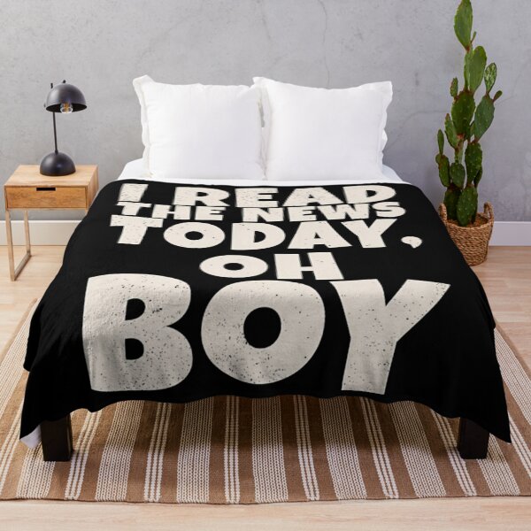 Item preview, I Read The News Today Oh Boy designed and sold by NicoleBenard.