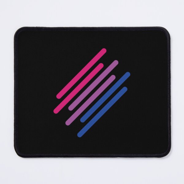 Item preview, Minimalist Lines Bisexual Pride Design – LGBTQ+ Minimal Art designed and sold by Lanakila Studio.