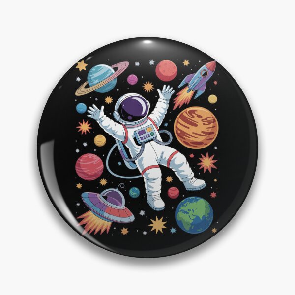Item preview, Outer Space Gift for Sci Fi- Boys & Girls Astronaut designed and sold by joyouartArt.