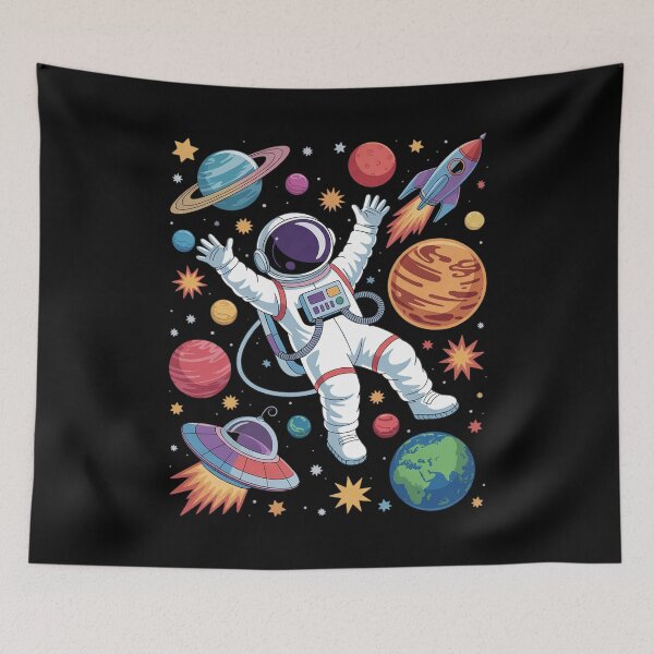 Item preview, Outer Space Gift for Sci Fi- Boys & Girls Astronaut designed and sold by joyouartArt.
