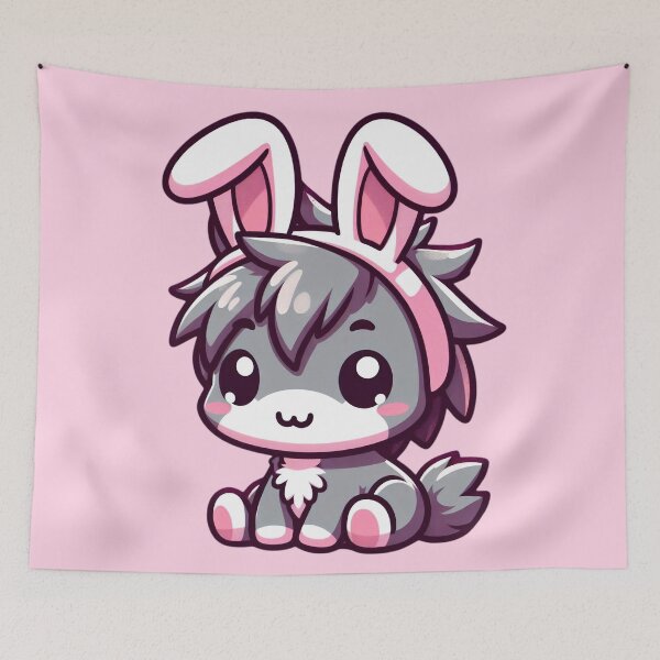 Item preview, Funny Easter Donkey - Bunny Ears Imposter designed and sold by GREENZ0NE.