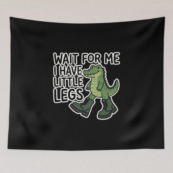 Item preview, Funny-Crocodile-In-Boots-Little-Legs-Short-People-Meme designed and sold by w66aboo.