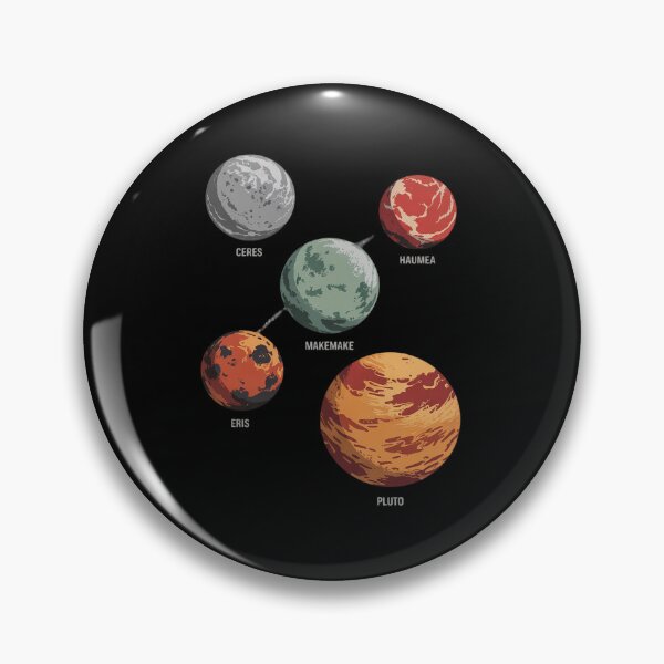 Item preview, Outer Space Solar System Dwarf Planet For Kids designed and sold by joyouartArt.
