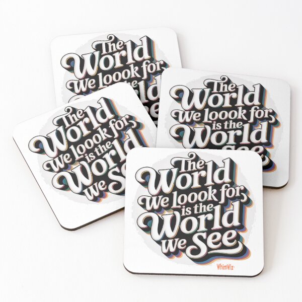 Item preview, The World We Look For - WhimWiz Funny & Quirky Gift Ideas designed and sold by WhimWiz.