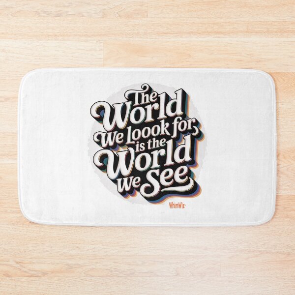 Item preview, The World We Look For - WhimWiz Funny & Quirky Gift Ideas designed and sold by WhimWiz.