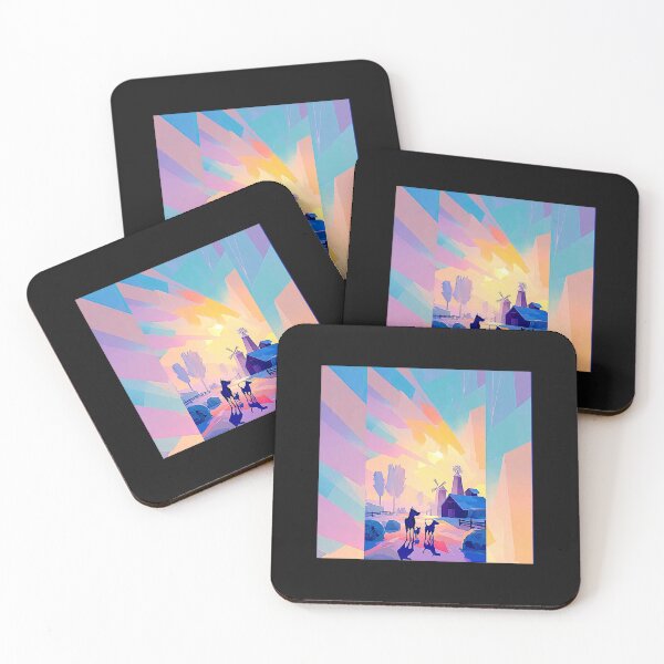 Item preview, Colorado Farm Sunrise – Vibrant Rural Landscape designed and sold by Helios Be. Lavsh.