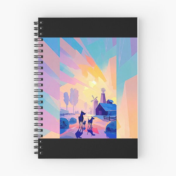 Item preview, Colorado Farm Sunrise – Vibrant Rural Landscape designed and sold by Helios Be. Lavsh.