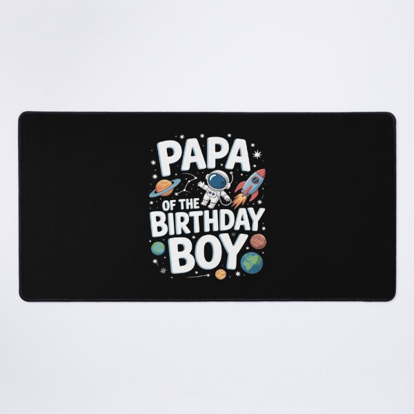 Item preview, Papa Of The Birthday Boy Astronaut Family Space Planets designed and sold by joyouartArt.