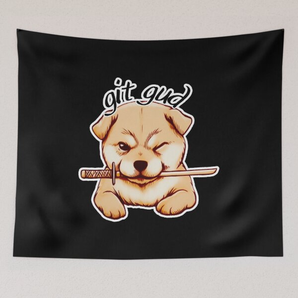 Item preview, Nerdo Katsumi - git gud designed and sold by Newdlebobs.