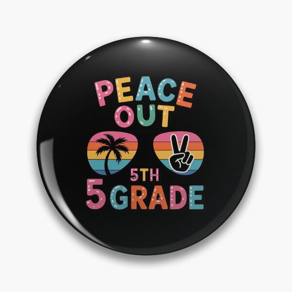Item preview, Peace Out 5th Fifth Grade Graduation Last Day of School designed and sold by joyouartArt.