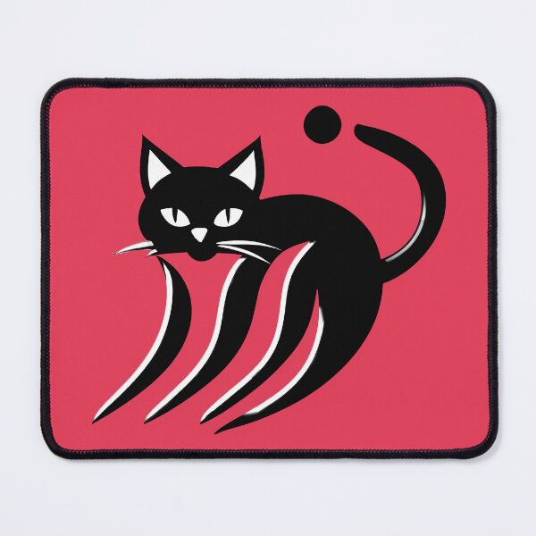 Item preview, Stylized Black Cat Modern Design 7 designed and sold by DigitalandPhoto.