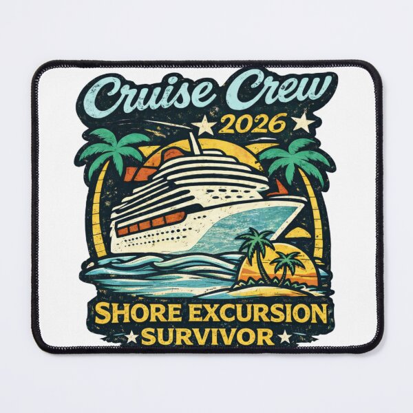 Item preview, Cruise Crew 2026 – Shore Excursion Survivor designed and sold by MCdsgns.