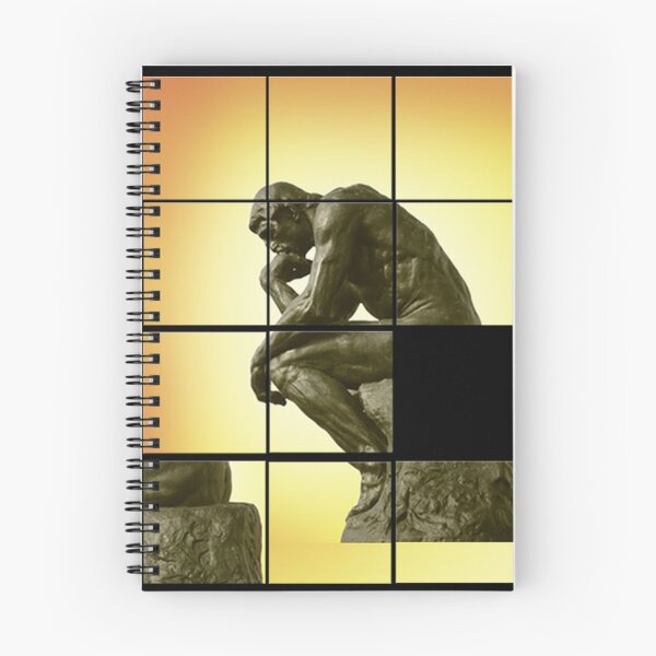 Item preview, Le penseur The Thinker, sliding pictures game puzzle designed and sold by Quentin1984.