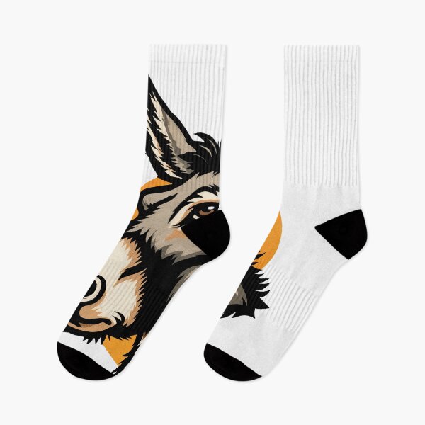 Item preview, Donkey Profile – Bold Graphic Animal Art designed and sold by ForeverPrintsOK.