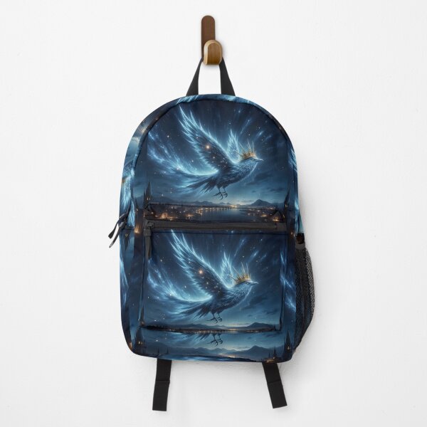 Item preview, Azure guardian of the midnight sky and starry dreams designed and sold by KunstGeist.