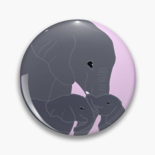 Item preview, Elephant Mother and Baby  designed and sold by cherrynat1.