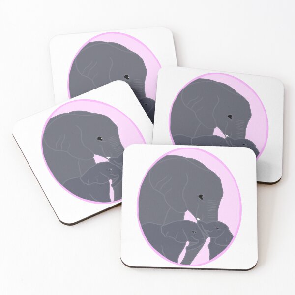 Item preview, Elephant Mother and Baby  designed and sold by cherrynat1.
