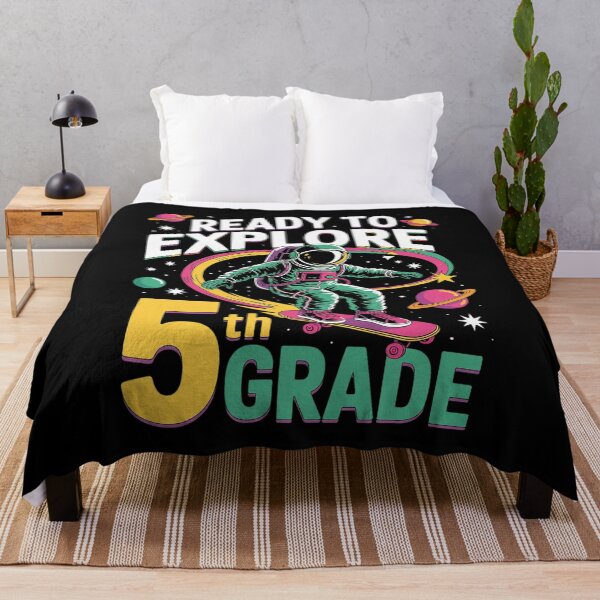 Item preview, Ready to Explore Fifth Grade Kindergarten Astronaut Kids T designed and sold by joyouartArt.