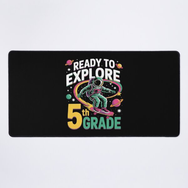 Item preview, Ready to Explore Fifth Grade Kindergarten Astronaut Kids T designed and sold by joyouartArt.
