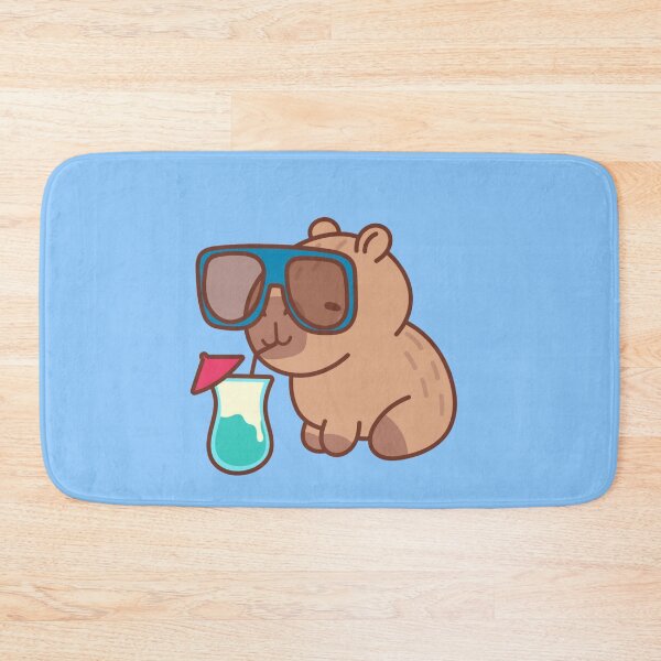 Item preview, capybara beachgoer designed and sold by Oldvan08.