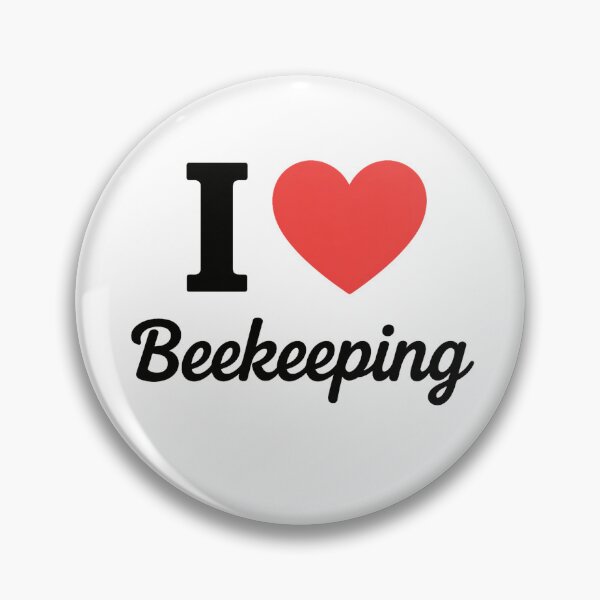 Item preview, I Love Beekeeping | Honeybee Conservation Typography | Sustainable Apiary & Nature Lover Design designed and sold by PaintedPixels01.