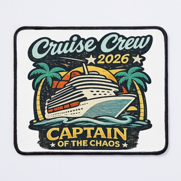 Item preview, Cruise Crew 2026 – Captain Of The Chaos designed and sold by MCdsgns.