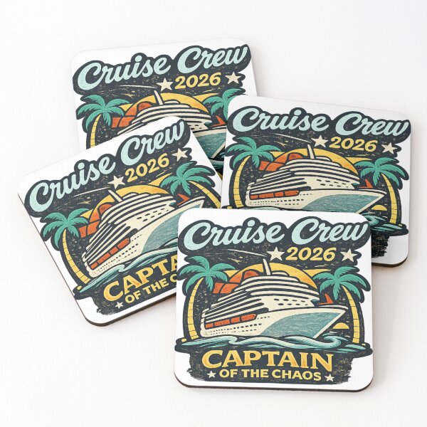 Item preview, Cruise Crew 2026 – Captain Of The Chaos designed and sold by MCdsgns.