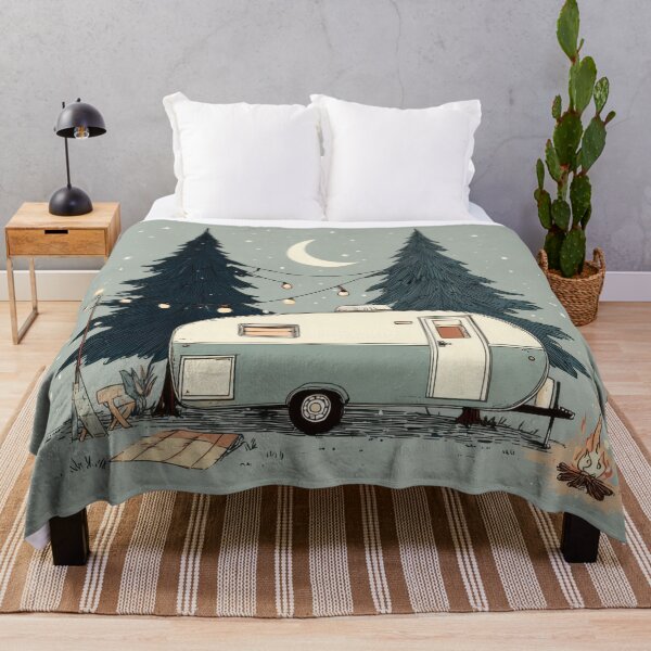 Item preview, Moonlit trailer camping designed and sold by anytka.
