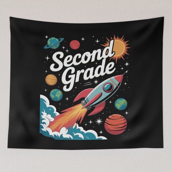 Item preview, Second Grade Outer Space Solar System Planet 2nd Grade designed and sold by joyouartArt.