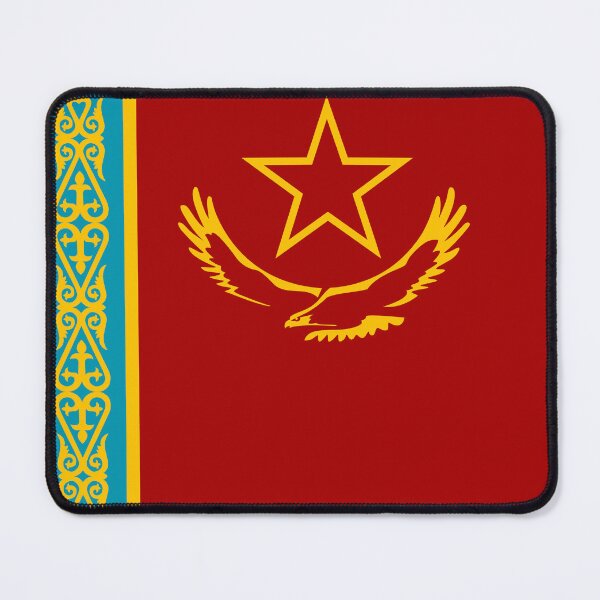 Item preview, Flag of Communist Kazakhstan designed and sold by ginwithinreach.