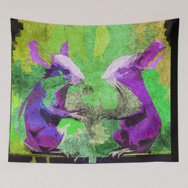 Item preview, Abstract ratts designed and sold by kinpirks.