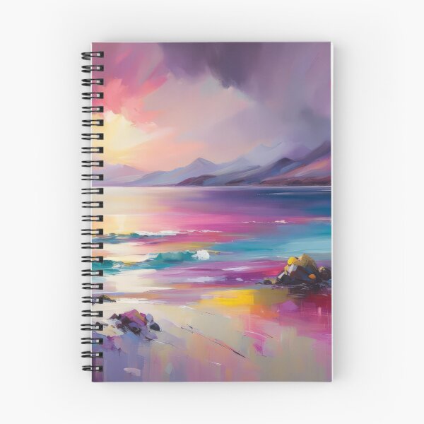 Item preview, Isle of Skye Magenta  Art Print designed and sold by davidelder.