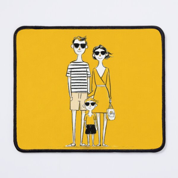 Item preview, Family poses in sunny day scene designed and sold by anytka.