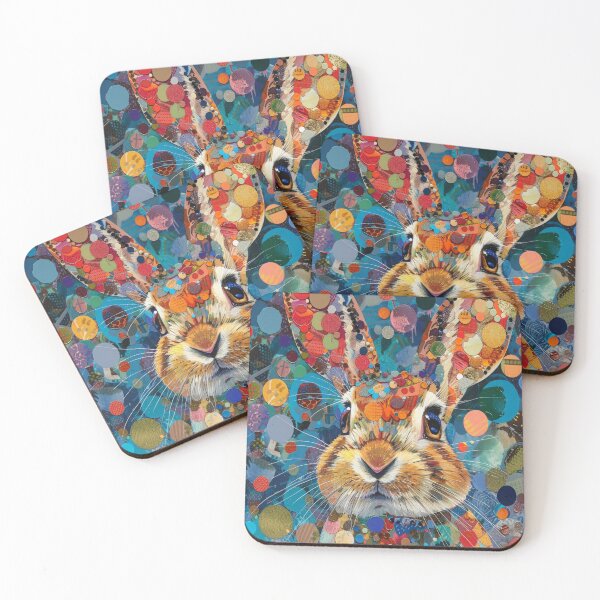 Item preview, Vivid Hare Art Print designed and sold by davidelder.