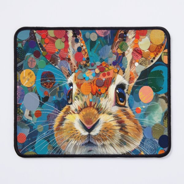 Item preview, Vivid Hare Art Print designed and sold by davidelder.