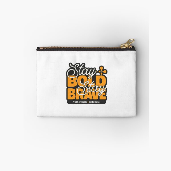 Item preview, Stay Bold Stay Brave – Inspirational Typography Design designed and sold by MCdsgns.