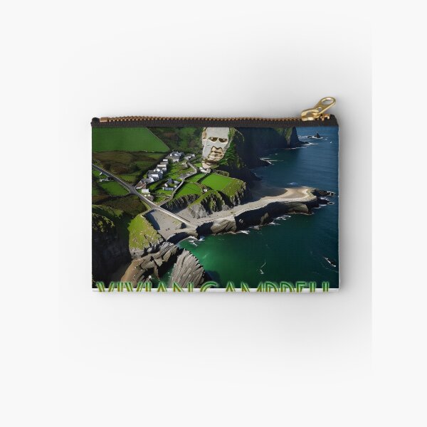 Item preview, Vivian Campbell Irish Coastline Optical Illusion Tshirt designed and sold by Tshirtophobia.