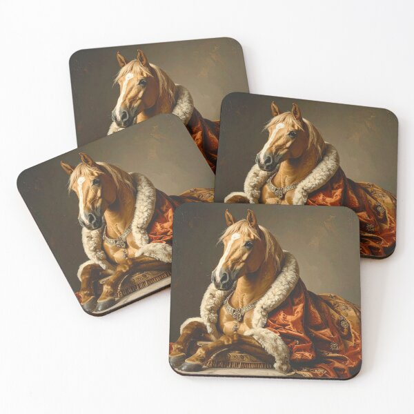 Item preview, Royal Palomino Horse Renaissance Portrait designed and sold by Rutvain.