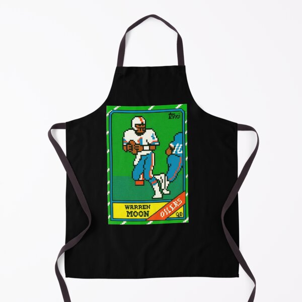 Item preview, Warren Moon 8-Bit Retro Football Rookie Card Art designed and sold by TheArtOfCar.