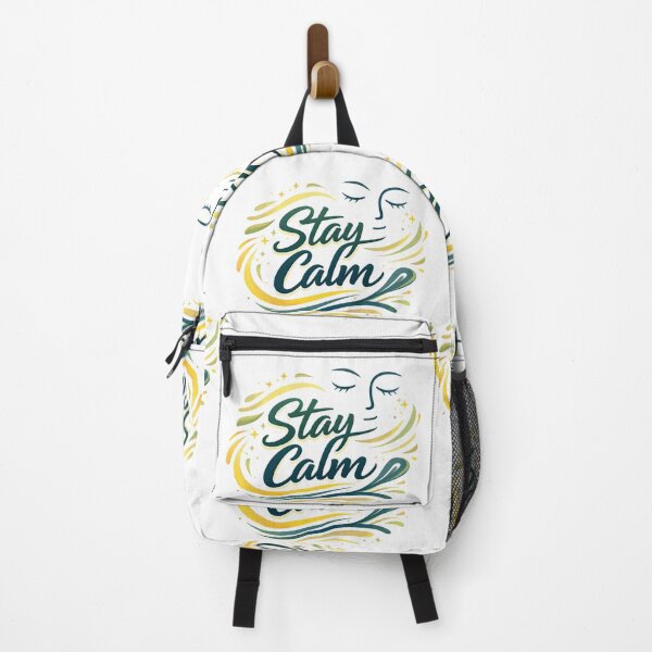 Item preview, Stay Calm Mindfulness Positive Vibes designed and sold by Combat Skies.