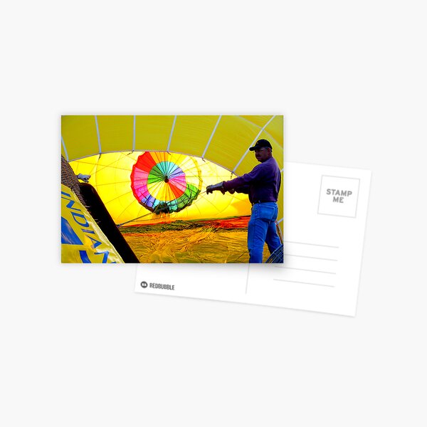 Inside the Color Wheel Postcard