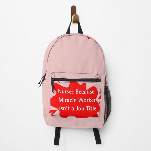 Item preview, Nurse Because Miracle Worker Isnt a Job Title Quote designed and sold by Red BloB.