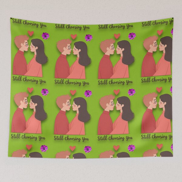 Item preview, Still Choosing You – Romantic Love Couple Art designed and sold by MCdsgns.