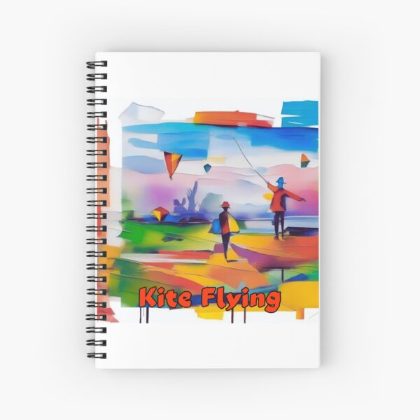 Item preview, Kite Flying in a Gusty Wind (oil on canvas). designed and sold by MPC-Mince-Pies.