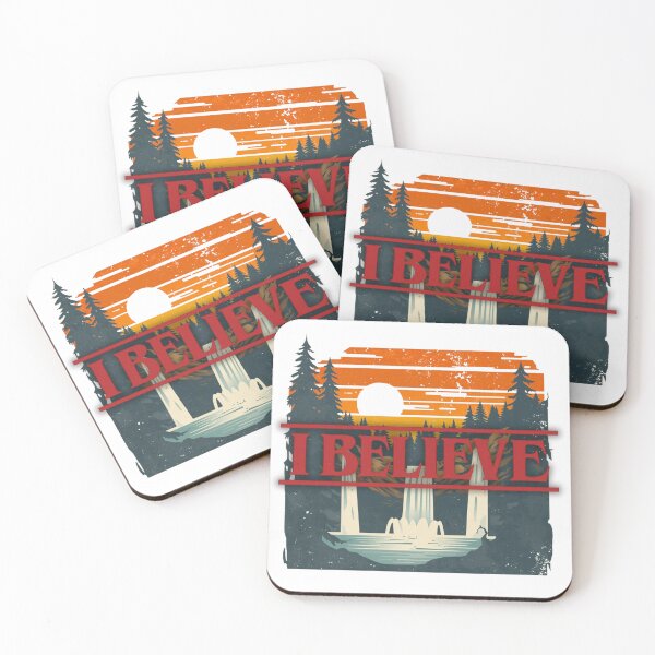 Item preview, I Believe - 3 Waterfalls - Stranger Things Inspired T-shirt designed and sold by Bougie Enough.