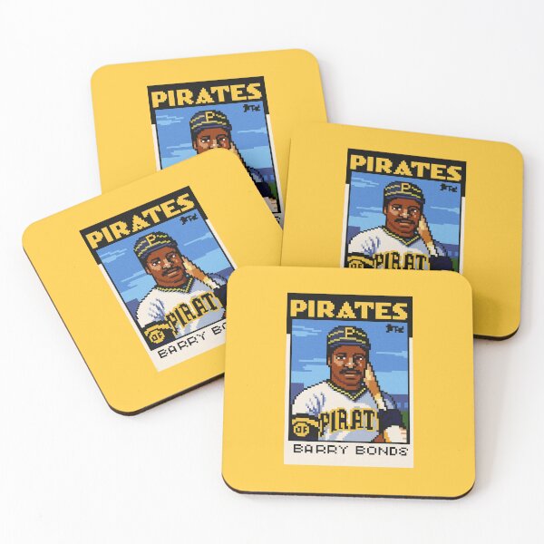 Item preview, Barry Bonds 8-Bit Retro Baseball Card Art designed and sold by TheArtOfCar.