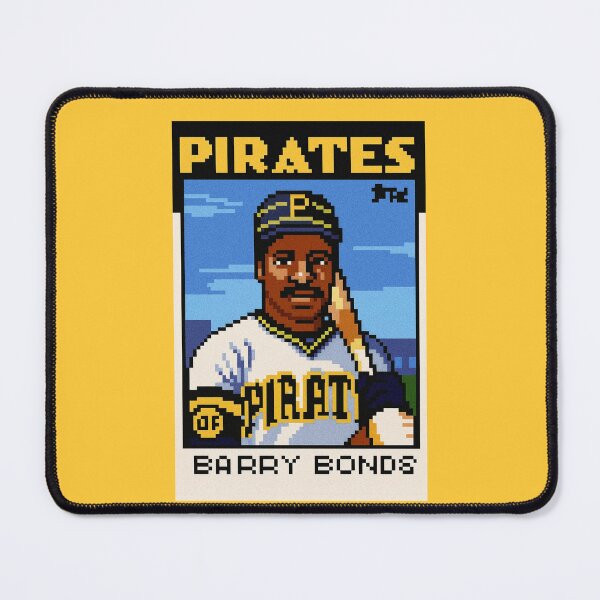 Item preview, Barry Bonds 8-Bit Retro Baseball Card Art designed and sold by TheArtOfCar.